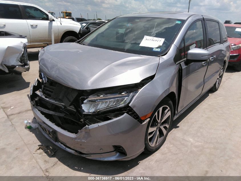 2022 HONDA ODYSSEY TOURING - 5FNRL6H87NB020010