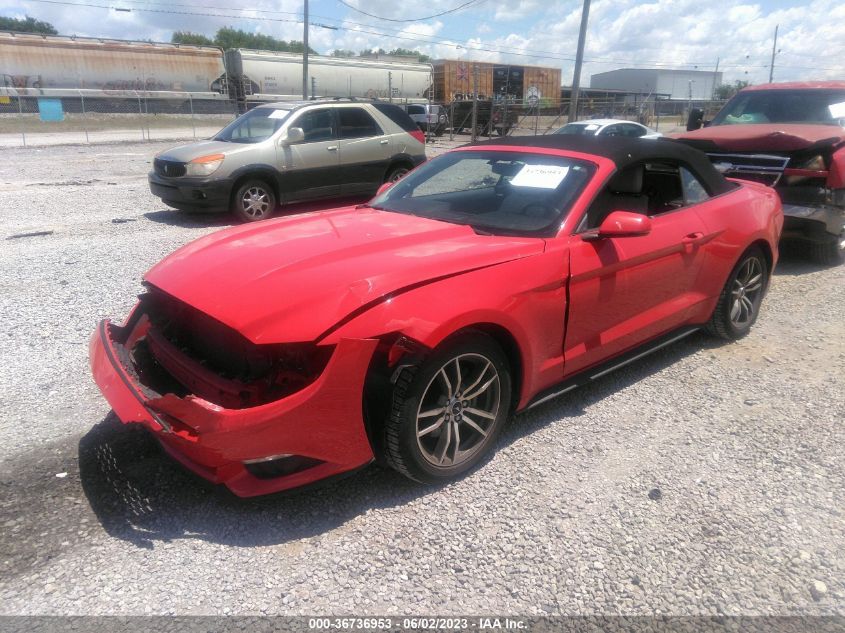 2017 FORD MUSTANG ECOBOOST PREMIUM - 1FATP8UH1H5295802