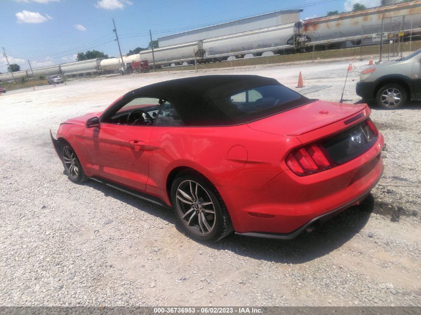 2017 FORD MUSTANG ECOBOOST PREMIUM - 1FATP8UH1H5295802