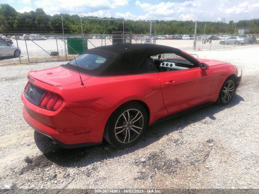 2017 FORD MUSTANG ECOBOOST PREMIUM - 1FATP8UH1H5295802