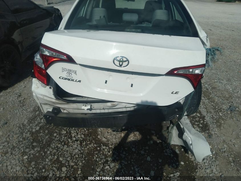 2016 TOYOTA COROLLA L/LE/S/S PLUS/LE PLUS - 5YFBURHE6GP372458