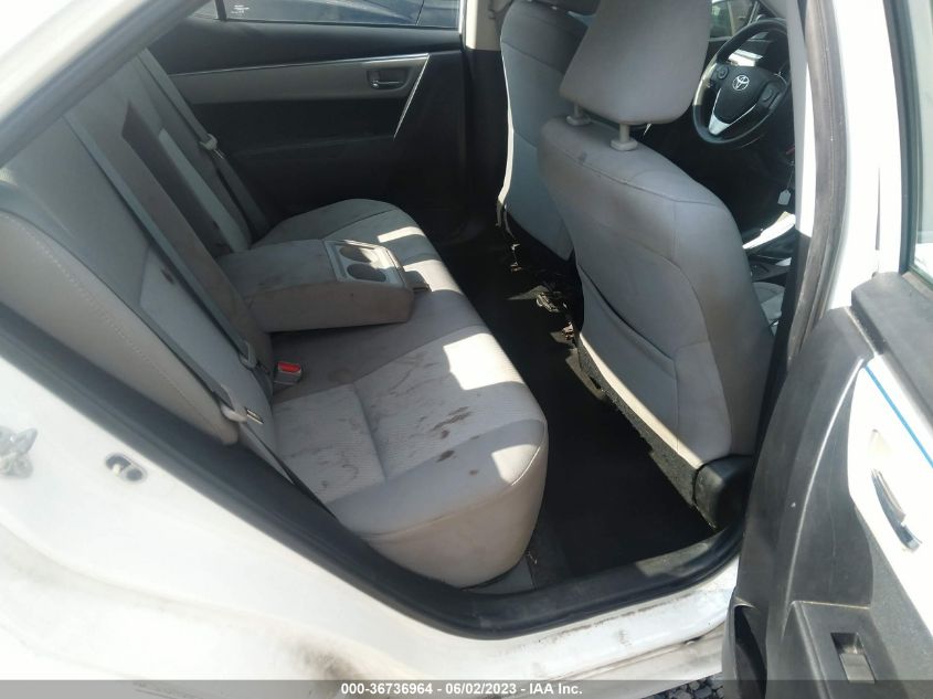 2016 TOYOTA COROLLA L/LE/S/S PLUS/LE PLUS - 5YFBURHE6GP372458