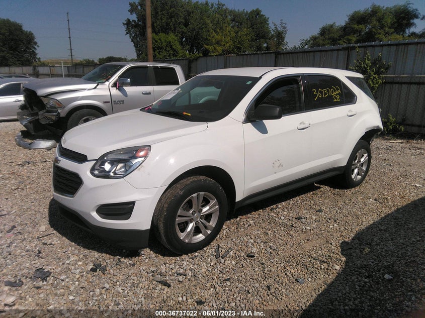 VIN 2GNALBEK4H1599302 2017 CHEVROLET EQUINOX LS