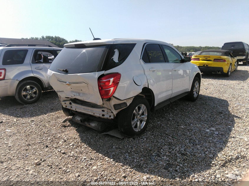 VIN 2GNALBEK4H1599302 2017 CHEVROLET EQUINOX LS