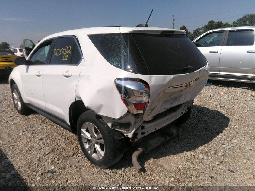VIN 2GNALBEK4H1599302 2017 CHEVROLET EQUINOX LS