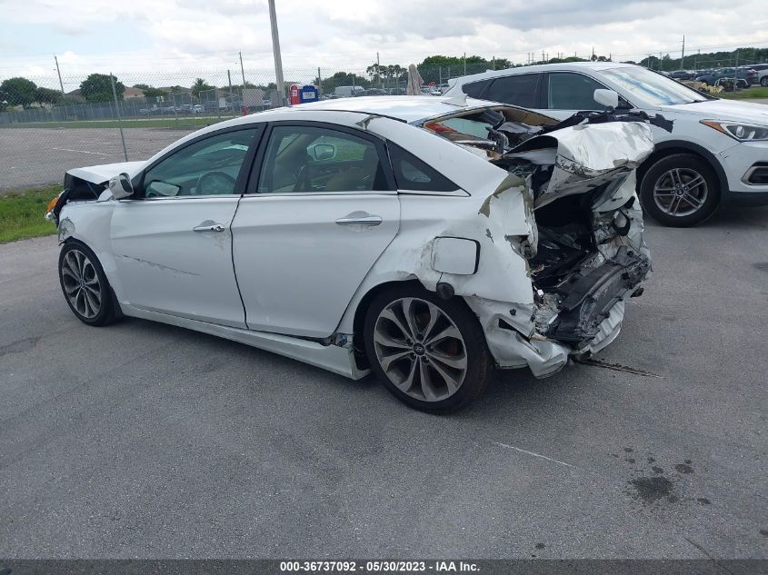 2013 HYUNDAI SONATA LIMITED - 5NPEC4AB6DH651985