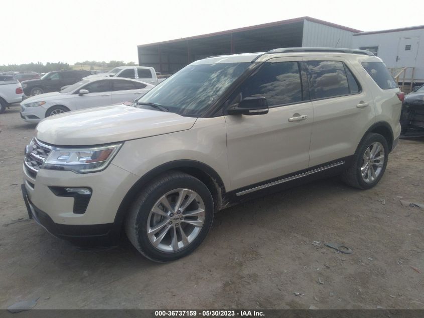 2018 FORD EXPLORER XLT - 1FM5K8D82JGA97849