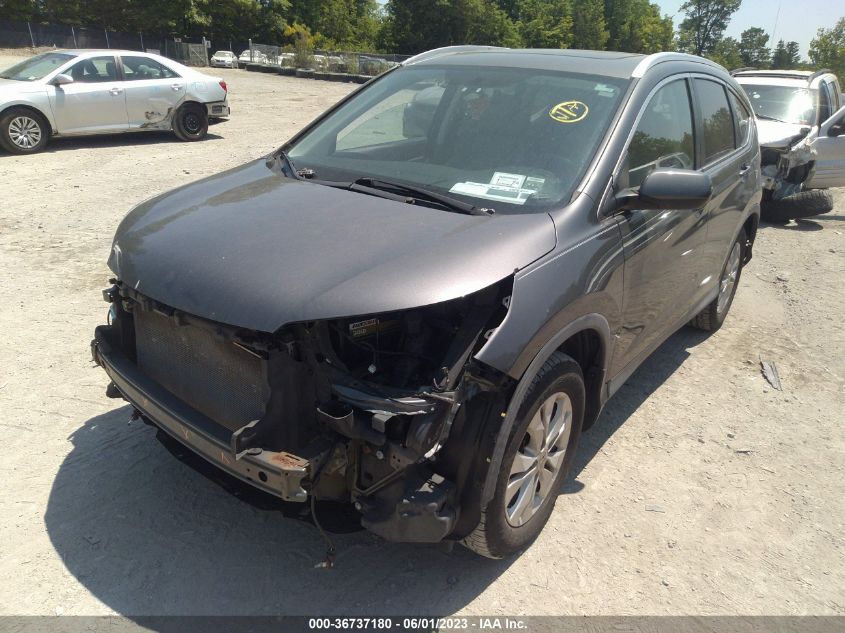 2014 HONDA CR-V EX-L - 2HKRM4H72EH710581