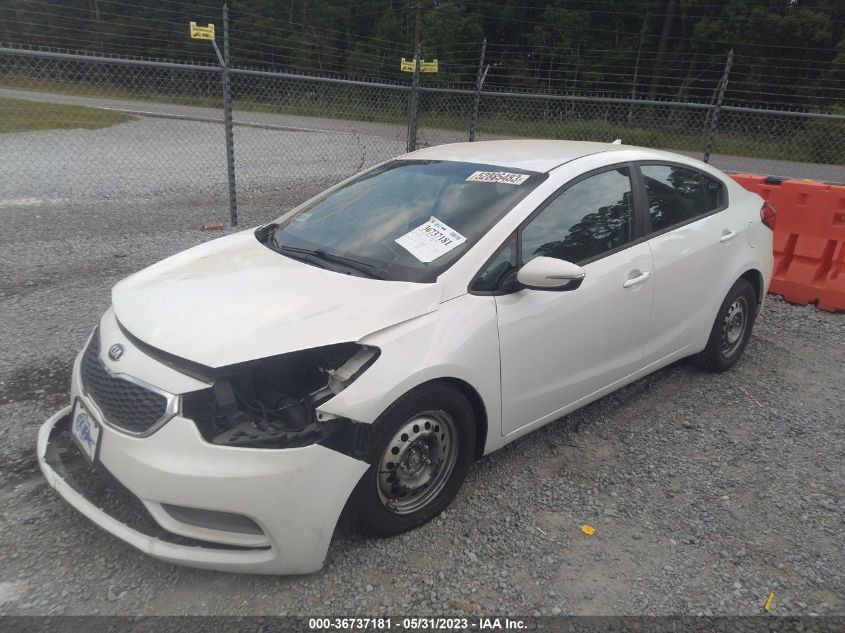 2015 KIA FORTE LX - KNAFX4A69F5410546