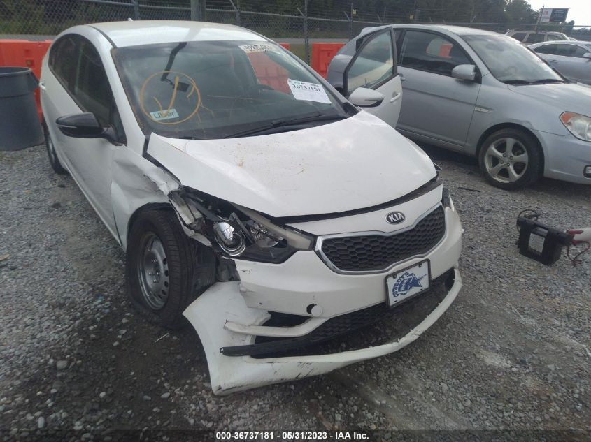 2015 KIA FORTE LX - KNAFX4A69F5410546