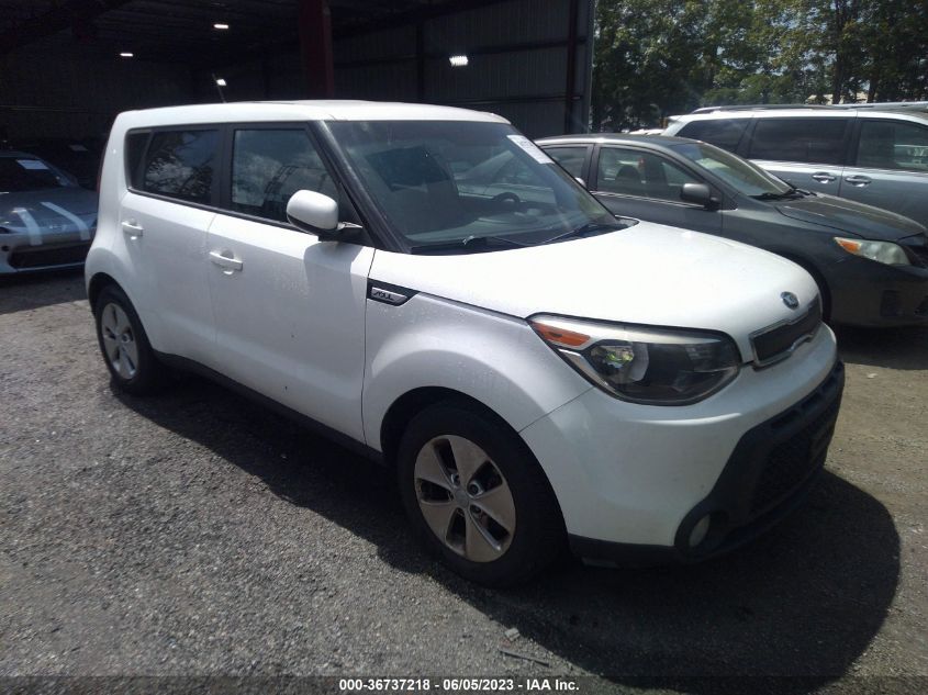 2015 KIA SOUL BASE - KNDJN2A22F7228972