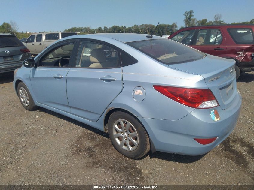 2013 HYUNDAI ACCENT GLS - KMHCT4AE8DU317461