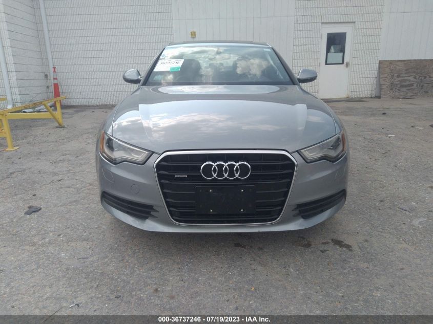 2013 AUDI A6 2.0T PREMIUM PLUS - WAUGFAFC7DN100932