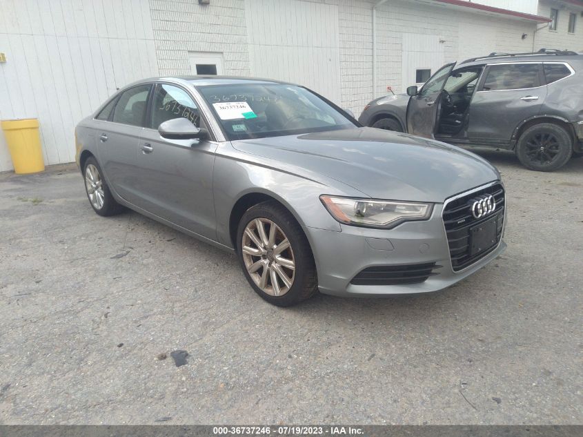 2013 AUDI A6 2.0T PREMIUM PLUS - WAUGFAFC7DN100932