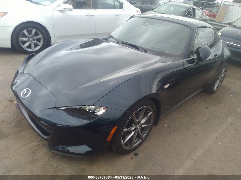 VIN JM1NDAM79N0500074 2022 MAZDA MX-5 MIATA RF GRAND TOURING