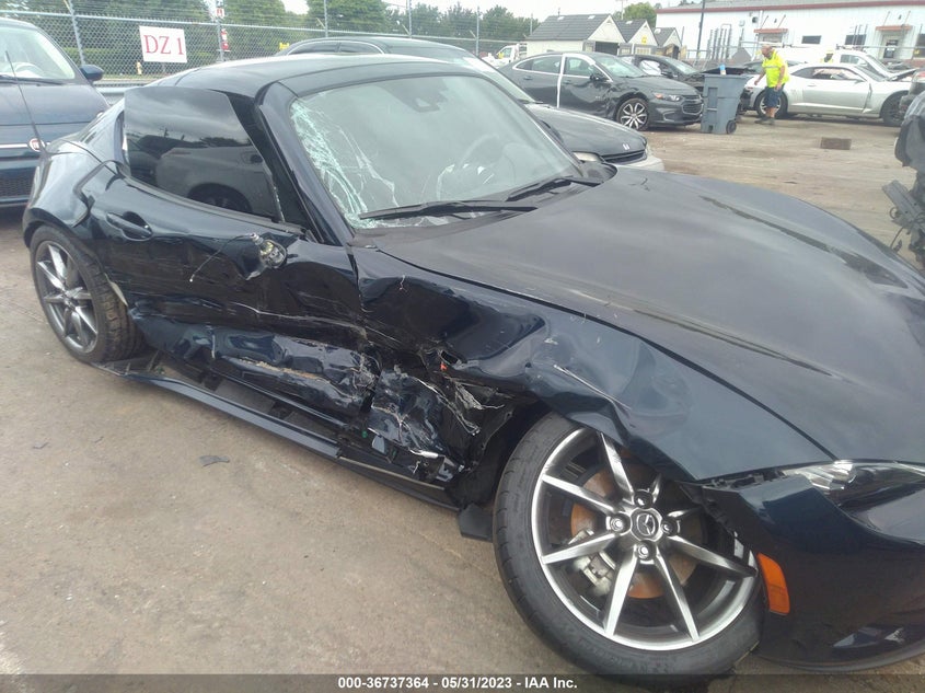 VIN JM1NDAM79N0500074 2022 MAZDA MX-5 MIATA RF GRAND TOURING