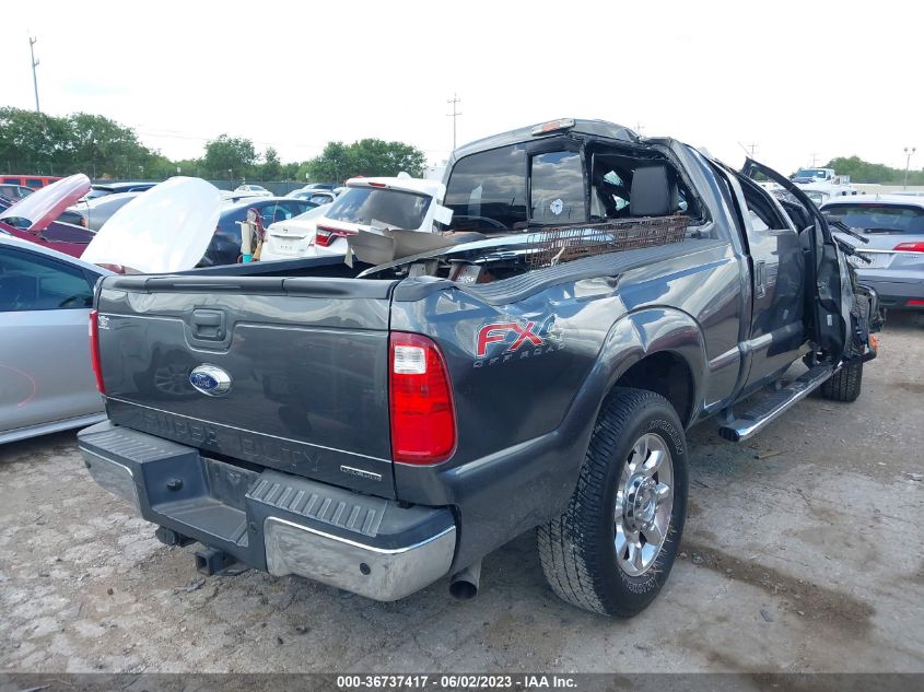 2016 FORD SUPER DUTY F-250 SRW LARIAT/PLATINUM - 1FT7W2B63GED23241