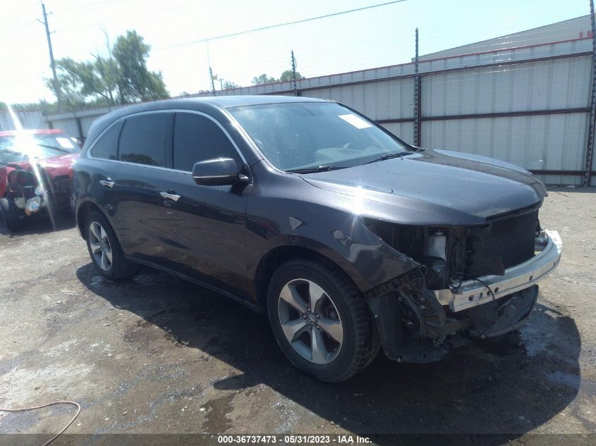 2014 ACURA MDX - 5FRYD3H26EB010862
