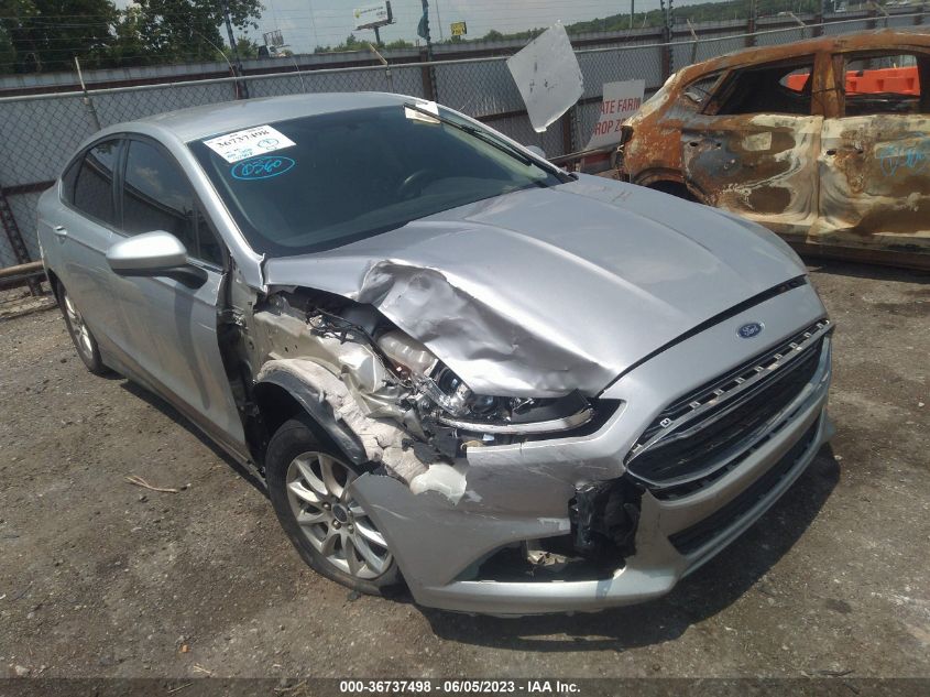 2016 FORD FUSION S - 3FA6P0G74GR172282