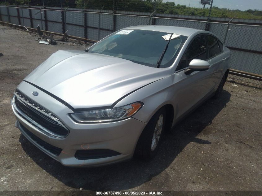 2016 FORD FUSION S - 3FA6P0G74GR172282