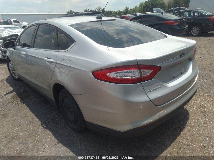 2016 FORD FUSION S - 3FA6P0G74GR172282