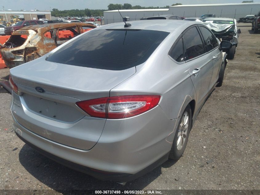 2016 FORD FUSION S - 3FA6P0G74GR172282