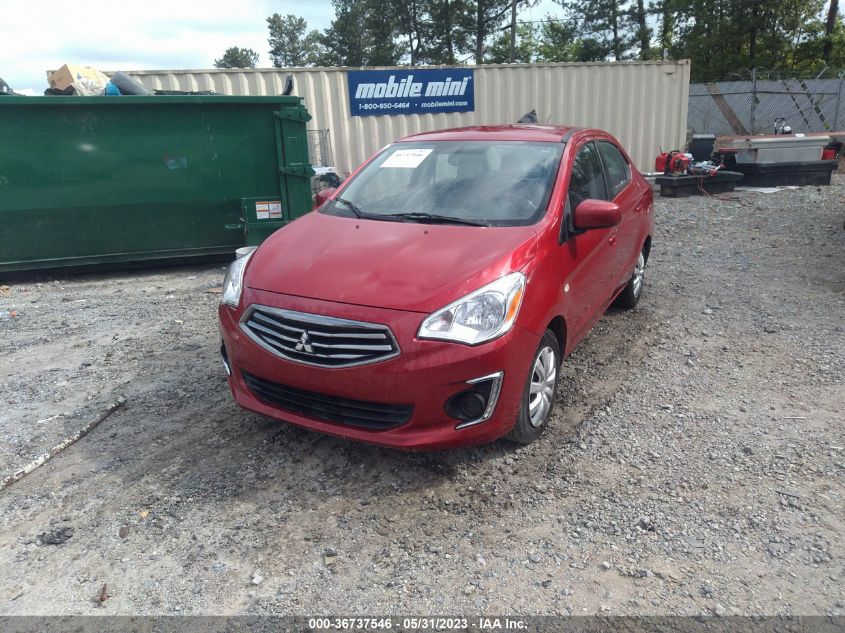 2017 MITSUBISHI MIRAGE G4 ES - ML32F3FJ4HHF19564