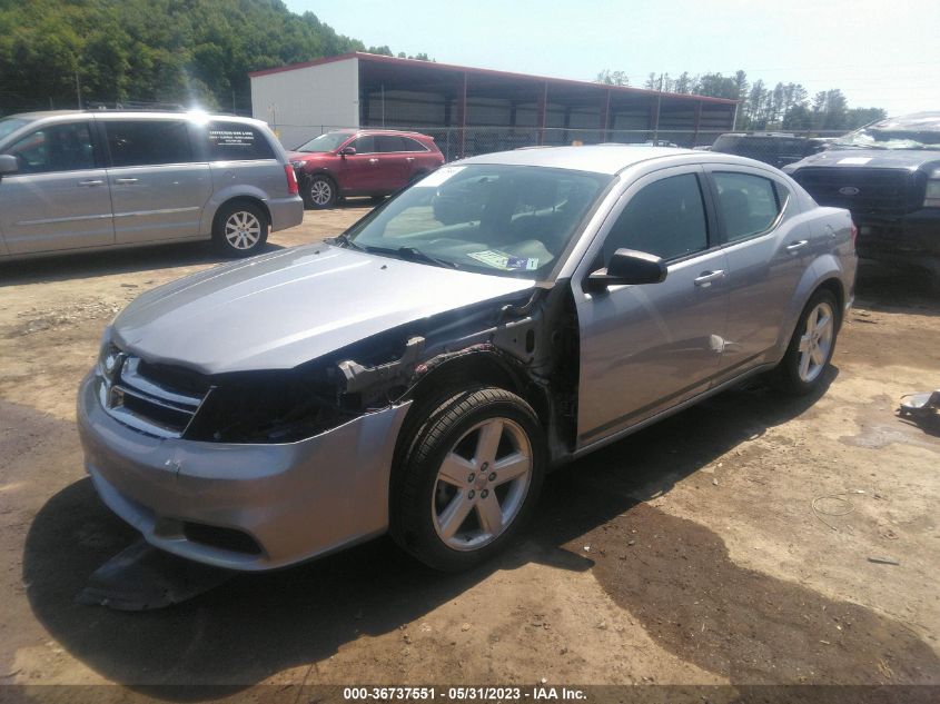 2013 DODGE AVENGER SE - 1C3CDZAB8DN536715