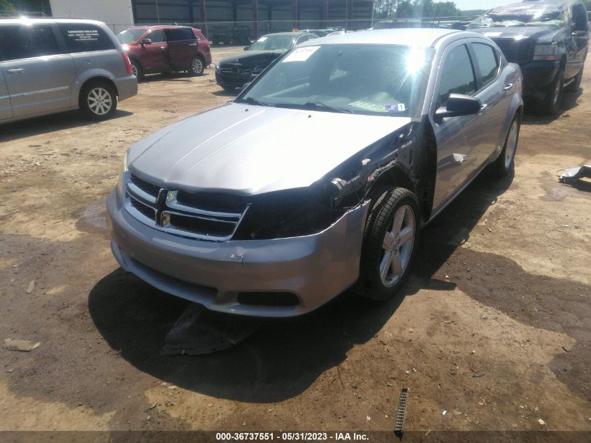2013 DODGE AVENGER SE - 1C3CDZAB8DN536715