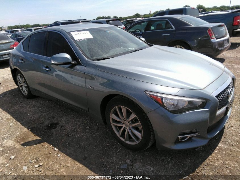 2016 INFINITI Q50 3.0T PREMIUM - JN1EV7AP7GM300846