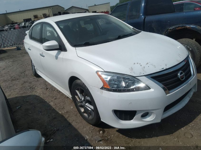 2013 NISSAN SENTRA SR - 3N1AB7APXDL634592