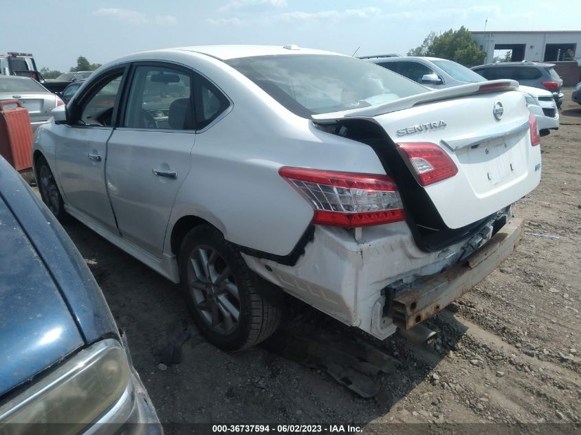 2013 NISSAN SENTRA SR - 3N1AB7APXDL634592