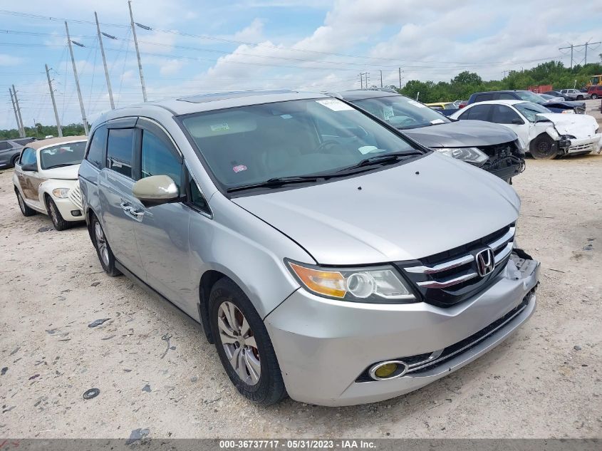 2014 HONDA ODYSSEY EX-L - 5FNRL5H66EB089456