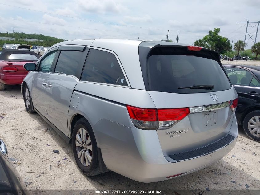2014 HONDA ODYSSEY EX-L - 5FNRL5H66EB089456