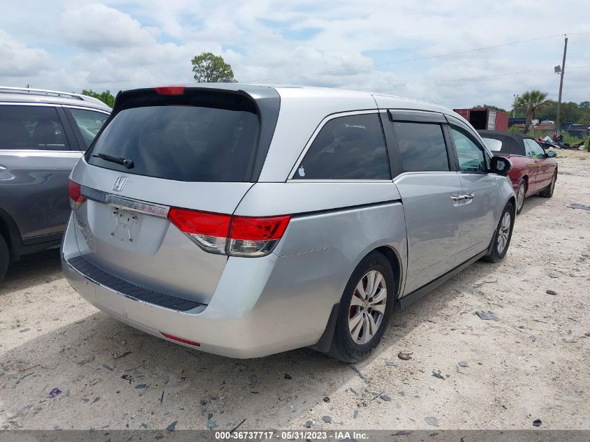 2014 HONDA ODYSSEY EX-L - 5FNRL5H66EB089456