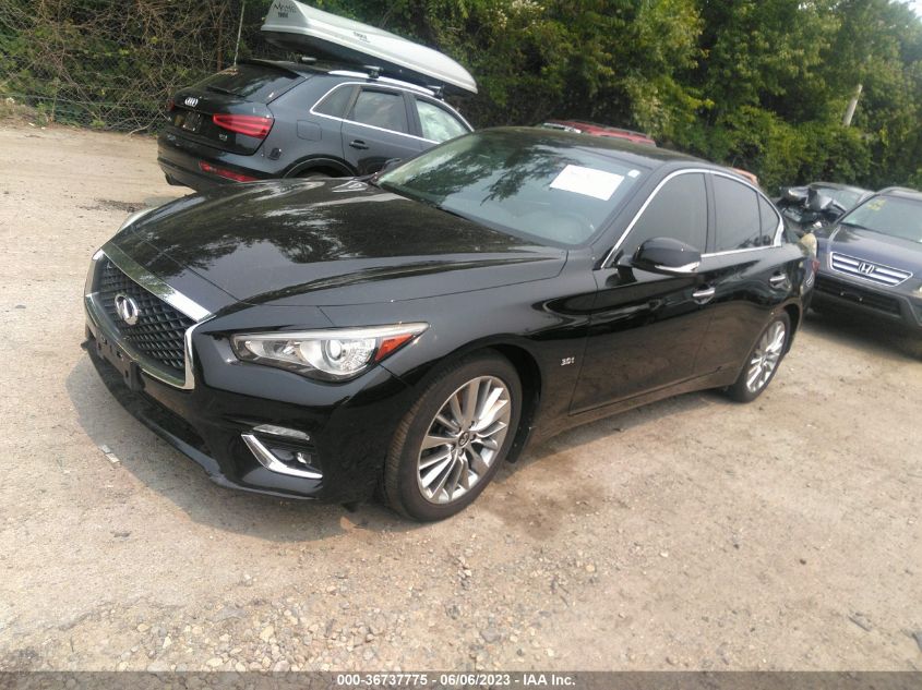 2018 INFINITI Q50 3.0T LUXE - JN1EV7AR1JM610919