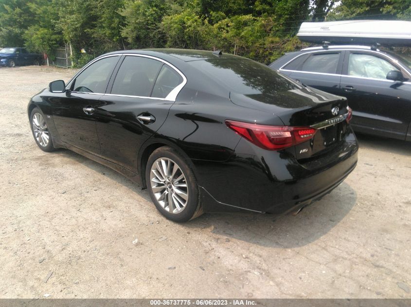 2018 INFINITI Q50 3.0T LUXE - JN1EV7AR1JM610919