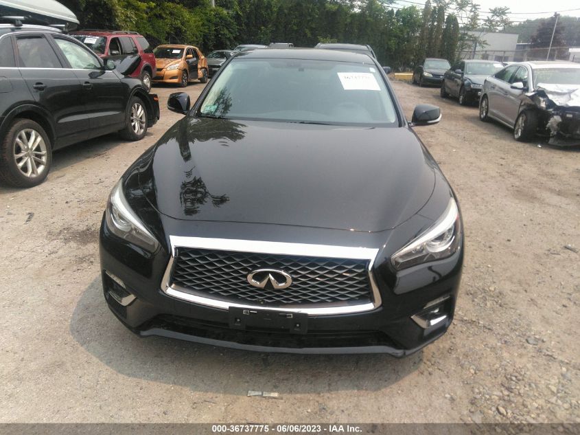 2018 INFINITI Q50 3.0T LUXE - JN1EV7AR1JM610919