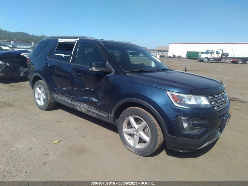 2016 FORD EXPLORER XLT - 1FM5K8D89GGB29348