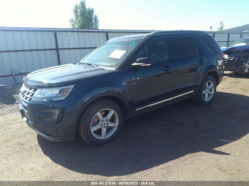 2016 FORD EXPLORER XLT - 1FM5K8D89GGB29348