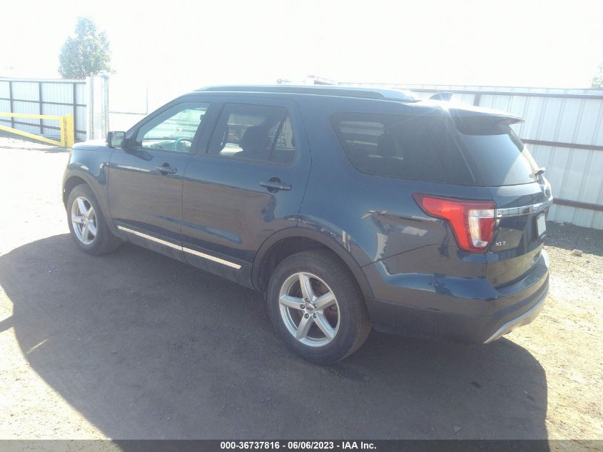 2016 FORD EXPLORER XLT - 1FM5K8D89GGB29348