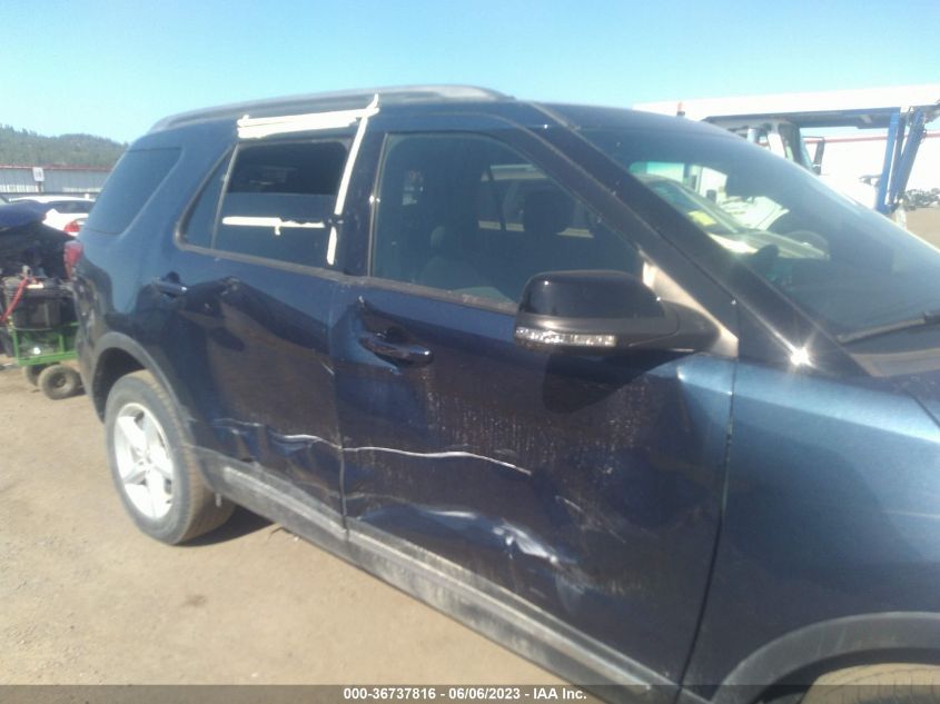 2016 FORD EXPLORER XLT - 1FM5K8D89GGB29348