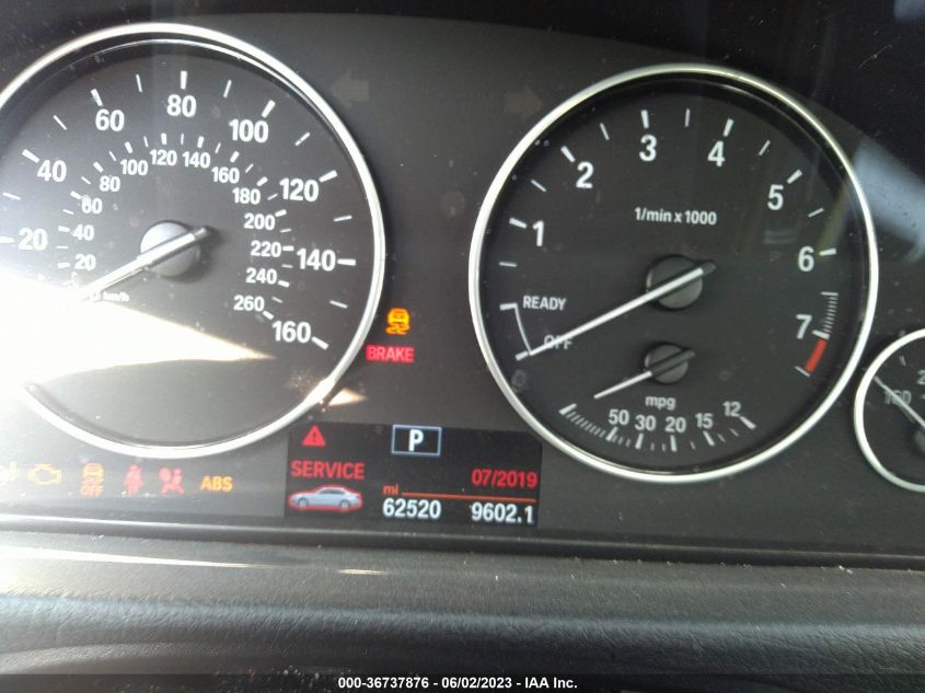 2014 BMW 3 SERIES 320I - WBA3B1C51EK132052