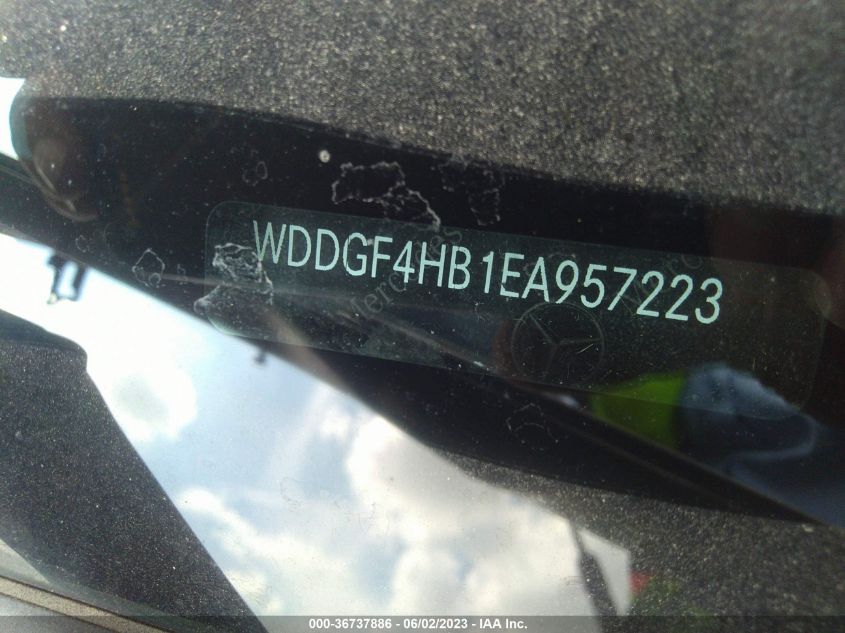 2014 MERCEDES-BENZ C-CLASS C 250 - WDDGF4HB1EA957223