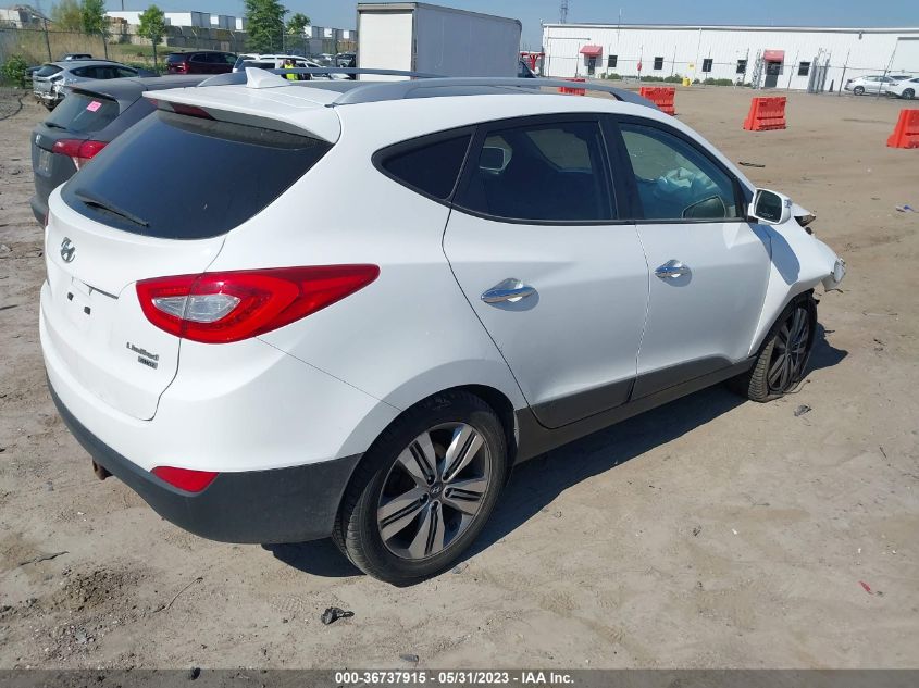 2014 HYUNDAI TUCSON LIMITED - KM8JUCAG8EU832266