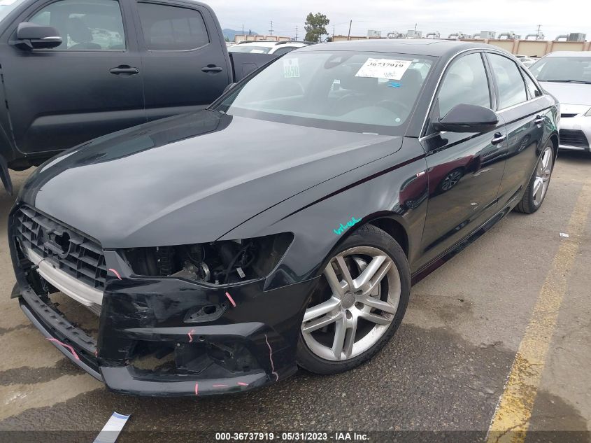 2016 AUDI A6 2.0T PREMIUM PLUS - WAUGFAFC1GN058956