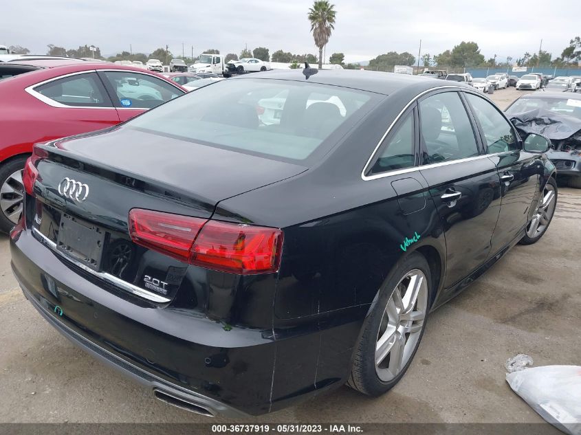 2016 AUDI A6 2.0T PREMIUM PLUS - WAUGFAFC1GN058956