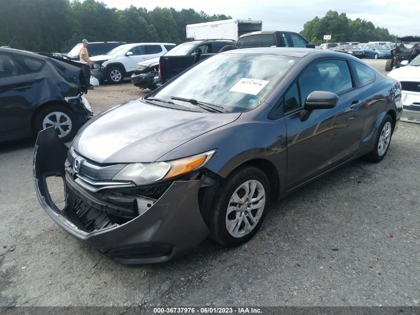 2014 HONDA CIVIC COUPE LX - 2HGFG3B54EH521033