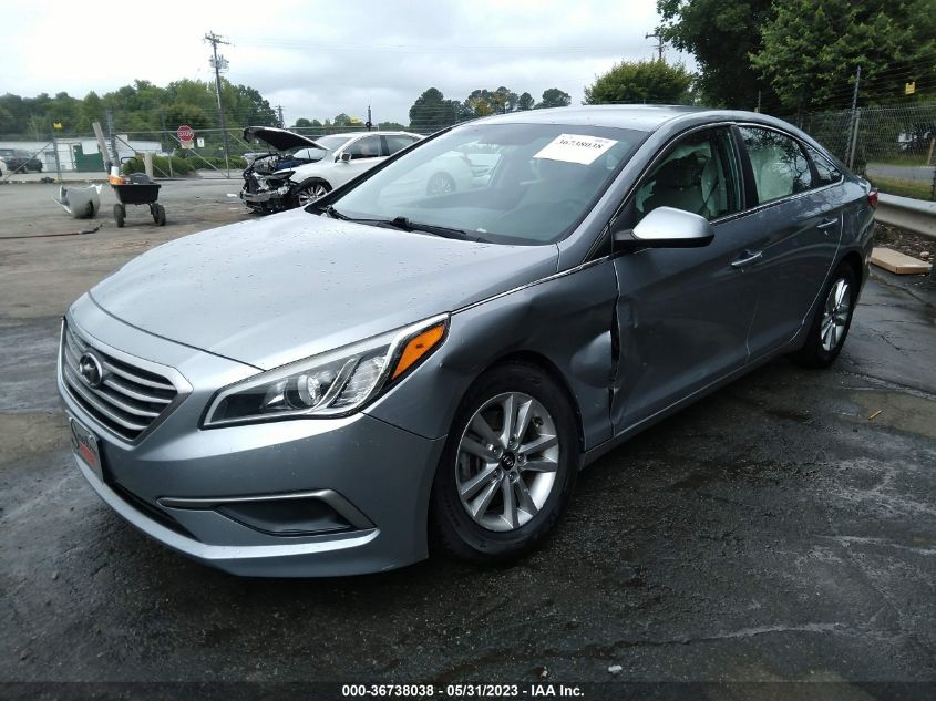 2016 HYUNDAI SONATA 2.4L SE - 5NPE24AF6GH338817