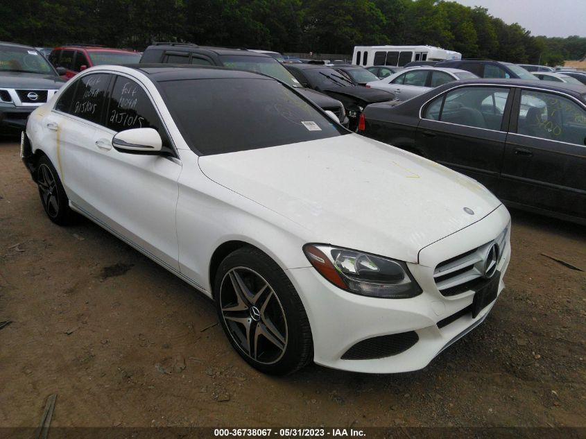 2016 MERCEDES-BENZ C-CLASS C 300 - 55SWF4KB8GU105829